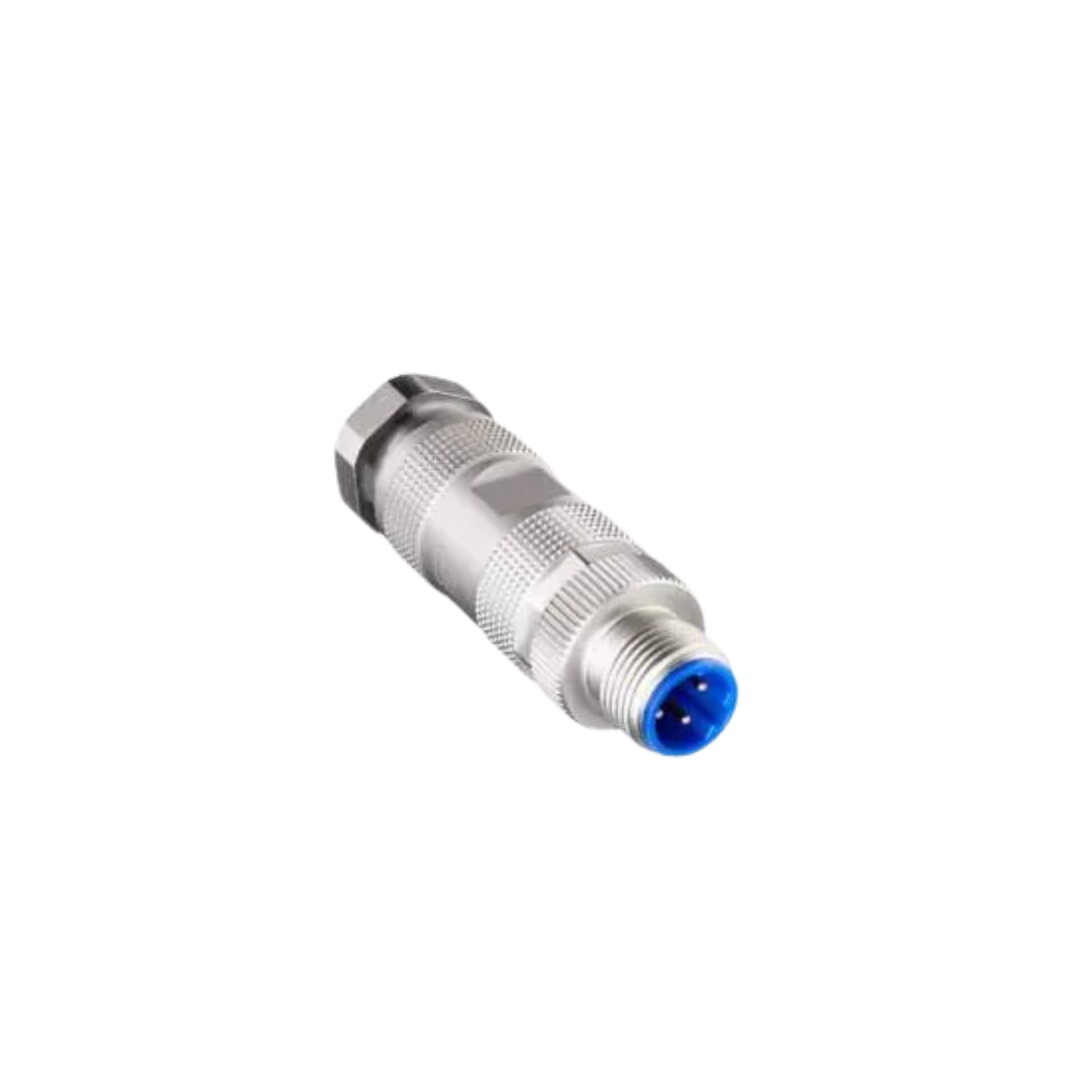 M12 Field attachable D-coded PROFINET Ethernet male